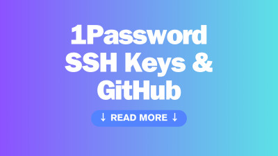 How to configure 1Password SSH Key and automatically sign your commits on GitHub?