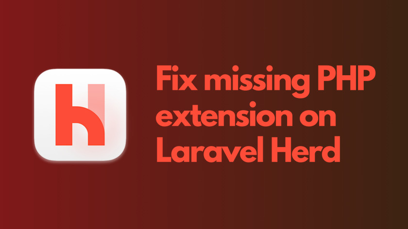 Install missing extensions for PHP 7.4 managed by Laravel Herd